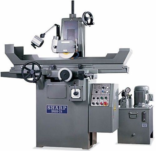 6&#034; w 18&#034; l sharp sg-618 2a surface grinder, 2 axis hydraulic for sale