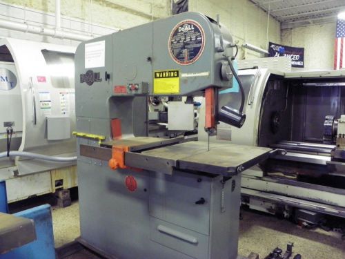 36&#034; DOALL Model 3613-1 Vertical Band Saw, New 1991.