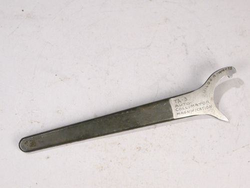 Hilger Watts Auto Collimator TA-3 magnification adjustment Wrench