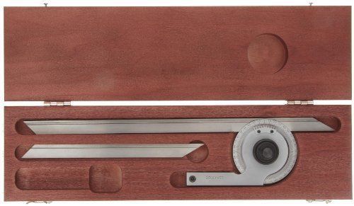 Starrett C359FZ Precision Universal Bevel Vernier Protractor, Through 360 Degree