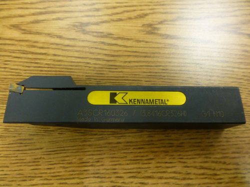 Kennametal 1803446 A3SCR160326 - A3 Reinforced Toolholder for Cut-Off