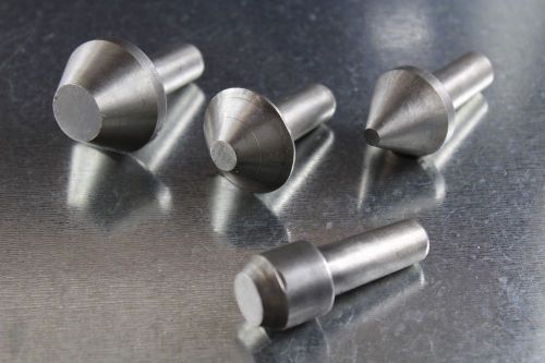 Bull nose dead centers small capacity set of 4 taper shank for sale