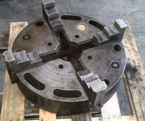WESTCOTT 22&#034; 4 JAW INDEPENDENT AND SELF CENTERING CHUCK