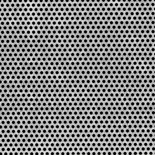 Galvanized steel perforated sheet 16 ga x 24&#034; x 36&#034; - .125&#034; holes for sale