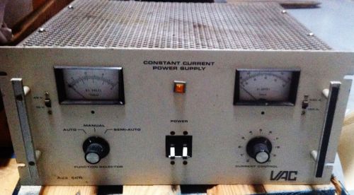 VAC SCR Constant Current Power Supply, Dual Filament Supply, 240V/20A/1PH