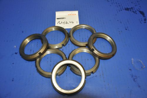 Bearing retainer nut-12 lot of 7 for sale