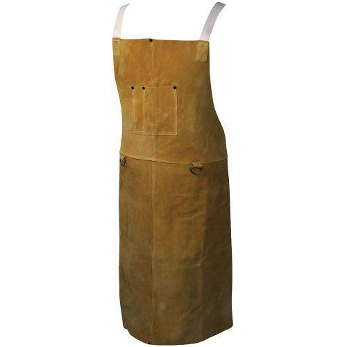 Caiman gold boarhide - bib apron  welding-apparel 42&#034; for sale