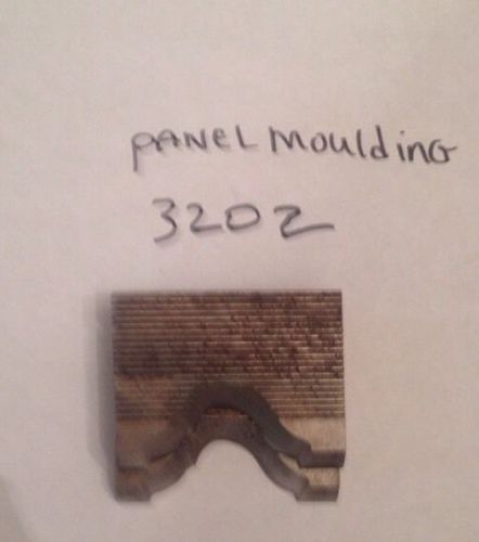 Lot 3202 Panel Moulding Weinig / WKW Corrugated Knives Shaper Moulder