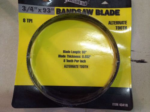 6 Brand new Bandsaw blades for sale - All 93&#034;