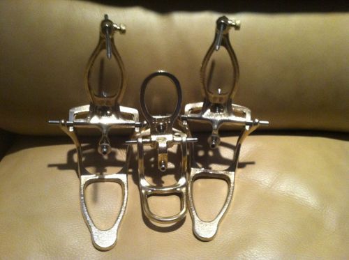 Ray Foster Articulators with Anterior Pin, Brass