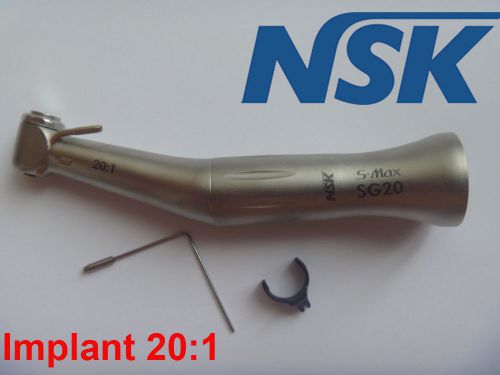 2014 new sale nsk s max sg-20 dental implant reduction 20:1 sugery contra angle for sale