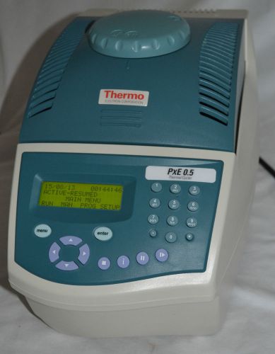 Thermo hybaid pxe 0.5 thermal cycler hbpxe05110 96 well pcr authorized! working for sale