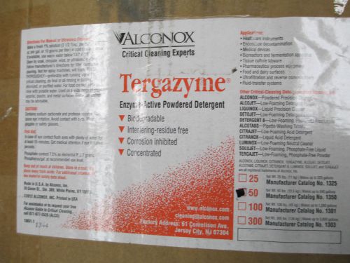 50 lbs Box New Tergazyme detergent - Enzyme Active Powdered Biodegradable