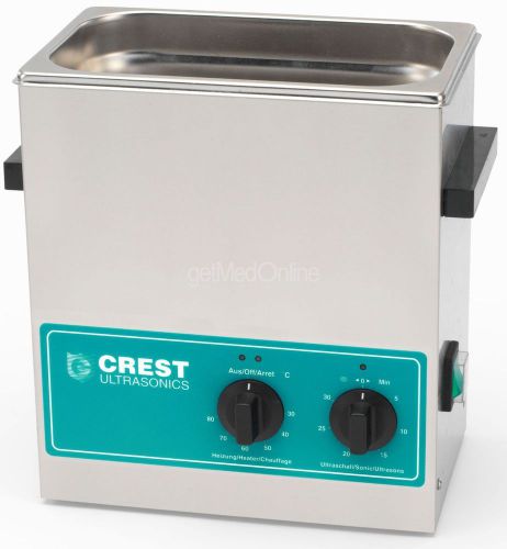Crest 1 gal., heated benchtop ultrasonic cleaner w/mechanical timer, cp360ht for sale