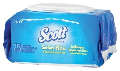 Kimberly-Clark Scott Surface Wipes (Case of 8 Packs)