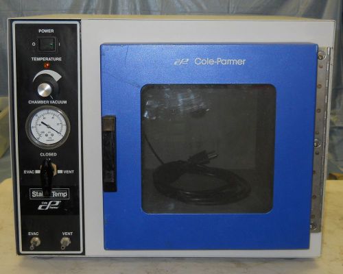 Cole Parmer Instrument Co. vacuum oven model 05053-10 i.d. 10,12,10