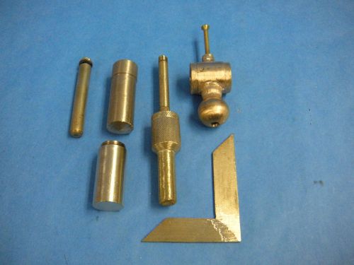 Vintage Brass Weight Scale Set Various Sizes Lot of 6