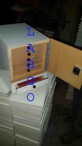 Slide box cabinet 500 slide labgo (free shipping) 007 for sale