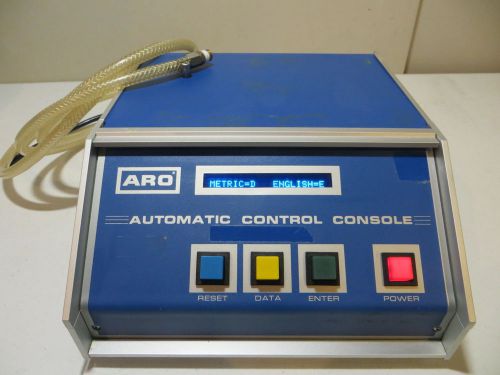 ARO Ingersoll-Rand Automatic Control Console F100-2500-1 Air Pressure Controller