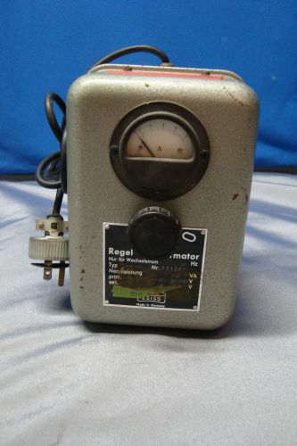 Carl Zeiss RT 171066 Microscope Illuminator Power Supply Transformer FPOS