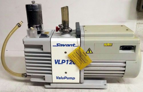 Savant vlp120 valupump vacuum pump 1ph 2/5hp 4.4a 115/240v for sale