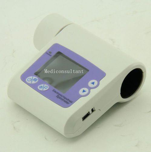 CE FDA Contec SP10 Digital Lung Spirometer, Hand-held  Lung Volume Device w/ LCD