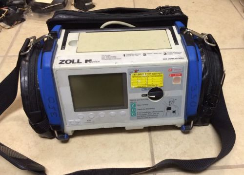 Zoll m series 360 joules max patient monitor 3-lead ecg for sale