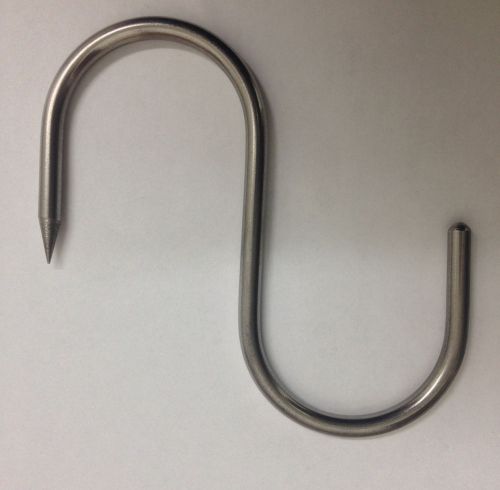 Lot of 12 pieces Stainless Steel hook 5.5&#034;