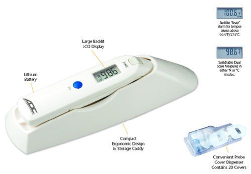 Digital infrared ear thermometer #424 adc for sale