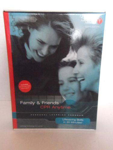 Family and Friends CPR Anytime 2007 Training Kit NIB Ships FAST!