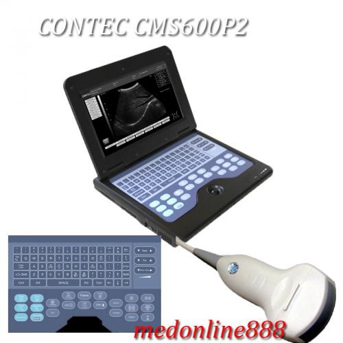 10.1 inch portable 3.5mhz convex probe b-ultrasound diagnostic scanner machine for sale