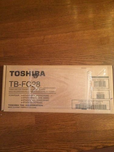 Brand new Genuine Toshiba TB-FC28 Toner Bag e-studio 2820c 2830c 3520c 3530c