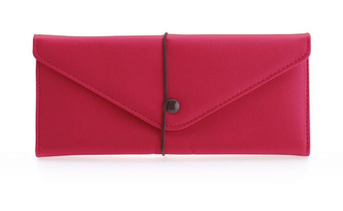 Envelope Style Pencil Case Hot Pink 1EA, Tracking number offered