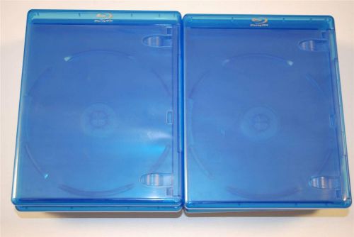 Brand New OEM Blu Ray Case Lot of 10 *With LOGO* Single Disc Case Ships FAST!