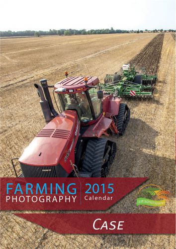 Case IH Tractors and combine 2015 calendar by Farming photography