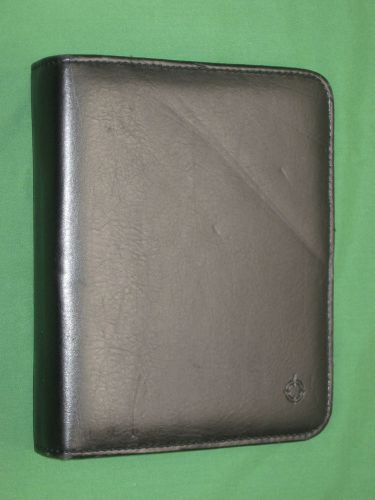 Compact ~1.0&#034;~ faux-leather franklin covey planner open organizer binder 3516 for sale
