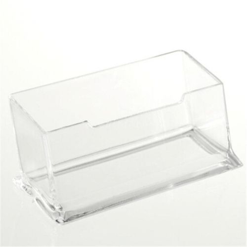 Utility Hot Sale acrylic Plastic Desktop Business Card Holders Display Stands