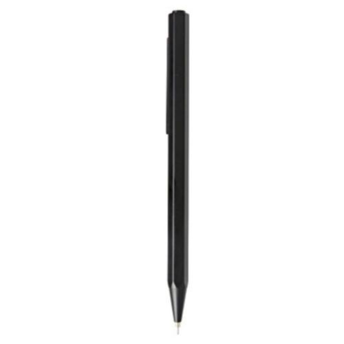 MUJI Moma Aluminum hexagonal flat clip ballpoint pen Black 0.7mm Japan WouldWide