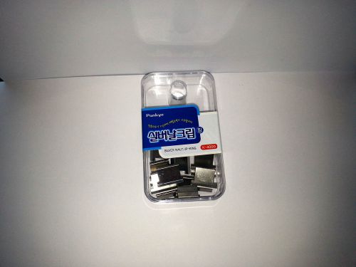 Clam Clip Staples staplers stapler Metal Reusable Refill Dispenser clip paper
