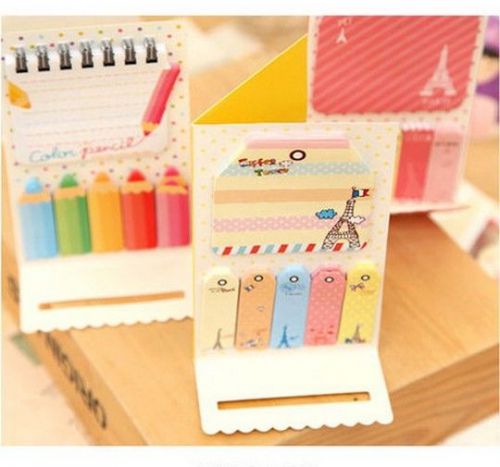 2293 Sweet Sticker Post It Bookmarker Memo Pad Flags Sticky Notes ~Random~ 1pc