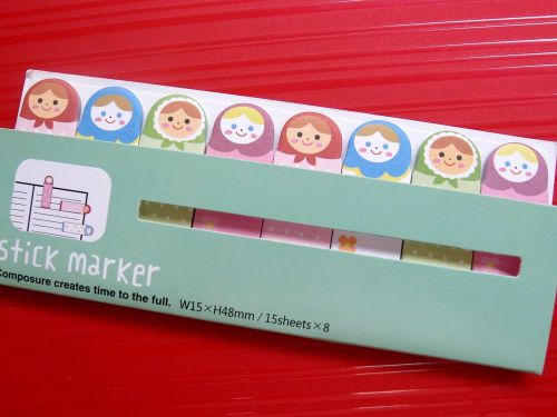1X Stick Maker Point Note Bookmark Memo Paper Decoration Kids Gift FREE SHIP D18