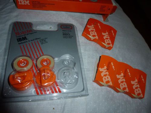 Ibm selectric ii lift off tapes 2 ibm 11236433 5 new kift tape for sale