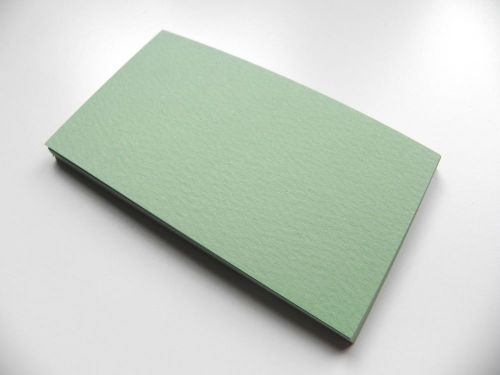 100 Mint Green Blank Business Cards 65 lb. Cover 89mm x 52mm- 3.5 x 2
