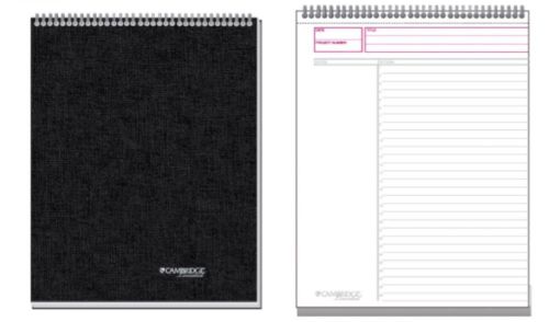 Mead CAMBRIDGE Limited Business Notebook Top Bound Legal Ruled &amp; Action Planner
