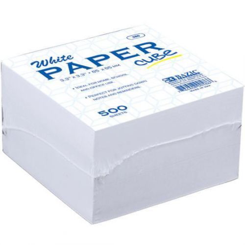 BAZIC White Paper Cube 500 Ct. 48Pcs 586-48