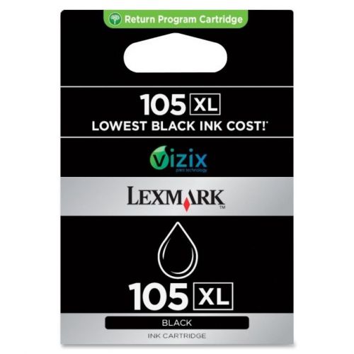 LEXMARK SUPPLIES 14N0822 105XL BLACK HIGH YIELD RETURN
