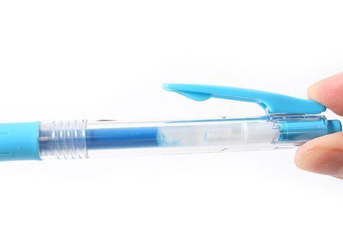 Zebra Sarasa Push Clip Gel Ink Ballpoint Pen 0.7 mm Light Blue