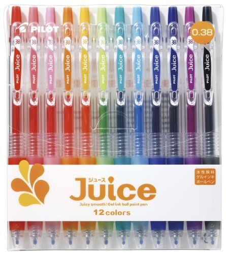 Set 0.38 LJU120UF-12C 12 color gel pen pilot juice (japan import)