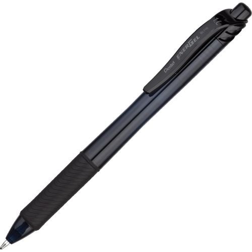 5 pentel energel-x roller-gel ink pens 0.7mm * black ink for sale
