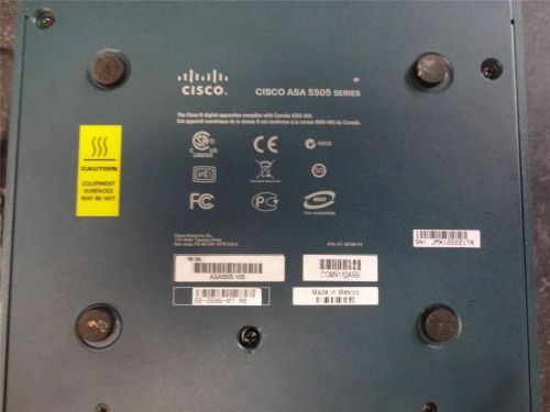 CISCO ASA 5505 SERIES Adaptive Security Appliance 50-BUN-K8